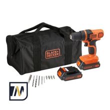 Аккумуляторный шуруповерт Black&Decker EGBL18BA10S + сумка