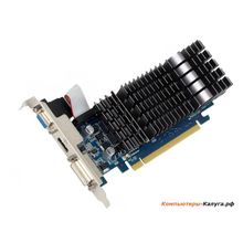 Видеокарта 512Mb &lt;PCI-E&gt; ASUS EN210 SILENT DI V2 с CUDA &lt;GF210, GDDR3, 64bit, HDCP, DVI, HDMI, Low Profile, Retail&gt;