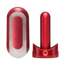 Tenga Красный мастурбатор Flip Zero Red   Warmer с подогревом (красный)