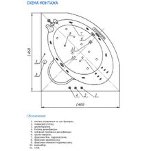 Aquatek Акриловая ванна Калипсо