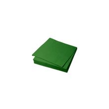 Салфетки бумажные 1сл 25*25см 400л.зеленые