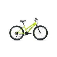 Подростковый горный (MTB) велосипед MTB HT 24 low зеленый черный 14" рама