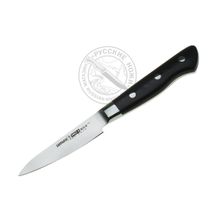 Нож кухонный SP-0010 K "Samura Pro-S", овощной, (сталь AUS-8) 88 мм, G-10