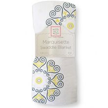 SwaddleDesigns Marquisette Medallions желтая