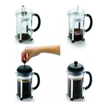 Френч-пресс черный Bodum Caffetiera 1л