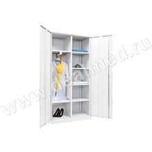 Медицинский шкаф для одежды МД 2 ШМ, Россия