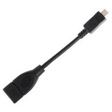 кабель переходник micro USB HOST OTG - USB, THROW