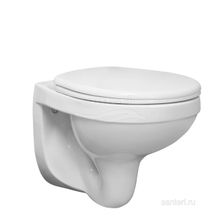 Чаша Santeri Унитаз подвесной Альфа (комфорт) 1.3256.4.S00.00B.0