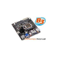 Мат. плата ECS H67H2-I &lt;S1155, iH67, 2*DDR3, PCI-E16x, SVGA, DVI, HDMI, SATA III, USB 3.0, GB Lan, mini-ITX, Retail&gt;