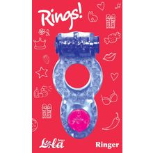 Lola toys Фиолетовое эрекционное кольцо Rings Ringer (фиолетовый)