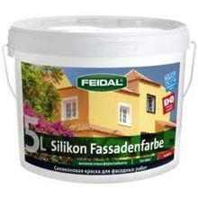 Feidal Silikon Fassadenfarbe 4.65 л бесцветная база 3