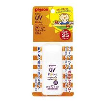 Pigeon UV SPF25 PA+++ Baby Water Milk Детское солнцезащитное увлажняющее молочко, с рождения, 30 г
