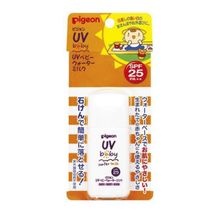 Pigeon UV SPF25 PA+++ Baby Water Milk Детское солнцезащитное увлажняющее молочко, с рождения, 30 г