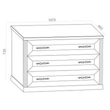 ПМ: КУРАЖ Комод Венето