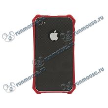 Чехол NavJack "X-Trim Bumper J014-32" для Apple iPhone 4 4S, красный [104948]