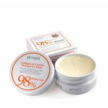 PETITFEE Гидрогелевые патчи для глаз КОЛЛАГЕН|КОЭНЗИМ Q10 Collagen&amp;CoQ10 Hydrogel Eye Patch, 60 шт l Петитфи