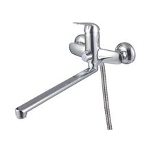 Смеситель Lemark для ванны с плоским изливом 300 мм, Advance