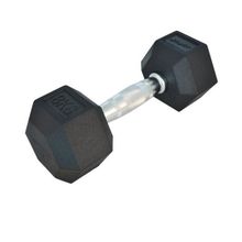 Гантель обрезиненная STARFIT DB-301 8 кг черная