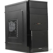 EXEGATE EX267138RUS Корпус Minitower BA-120 Black, mATX <AA350, 80mm> 2 USB, Audio