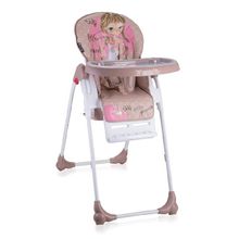 Стульчик для кормления Lorelli Oliver Розово-бежевый   Rose&Beige Princess 1703