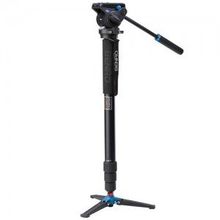 Видеомонопод Benro A49TDS4 алюминиевый с ножками и видеоголовкой S4