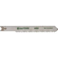 Полотна KRAFTOOL, U118B, для эл лобзика, HSS, по металлу (1,5-5мм), US-хвост., шаг 2мм, 55мм, 2шт