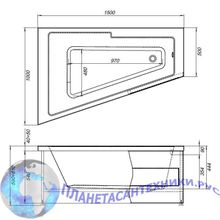 Панель фронтальная Aquanet Accord 150x50