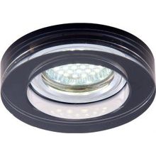 Встраиваемый светильник WAGNER хром дымчатый GU10 G5,3 1*50W 220V арт.A5223PL-1CC
