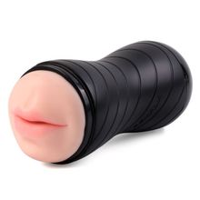 Двусторонний мастурбатор Gina в тубе - вагина и ротик (109707)