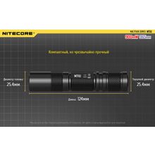 NiteCore Ультрафиолетовый фонарь NiteCore MT1U с длиной волны 365 нм
