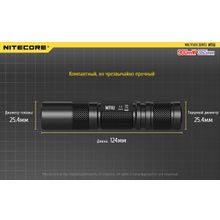 NiteCore Ультрафиолетовый фонарь NiteCore MT1U с длиной волны 365 нм