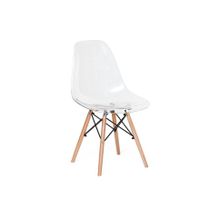 Tetchair Стул CINDY (EAMES) (mod. 001), прозрачный Transparent 4 штуки