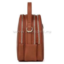 Маленькая сумочка Два медведя бордовая