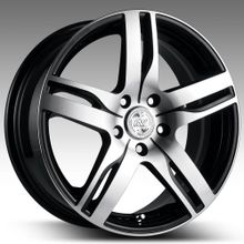 Колесные диски Racing Wheels H-459 6,5R15 5*105 ET35 d56,6 BK F P [86001433751]