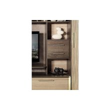 Алмаз. Любимый дом Бруна Тумба под ТВ с надстройкой (Сономе эйч темная Сономе эйч светлая)