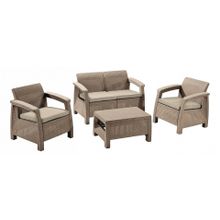 Afina Набор уличный Yalta 2set AFM-1020B Beige Cappuccino 4Pcs ID - 322829