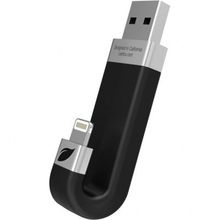 lib000kk256r6 (Флэш-драйв leef ibridge, 256 Гб, otg, usb 2.0 & apple lightning, чёрный)