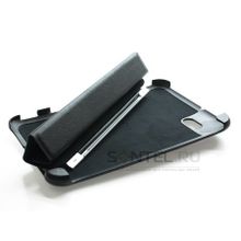 P6200 Samsung Чехол Smart Case (накладка + cover) leather, черный