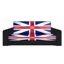 Диван Британский флаг 9 флок фото-принт 120 ППУ