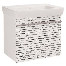 Dreja Тумба с раковиной Vision 70 pismo