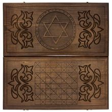 Нарды резные "Звезда Давида"