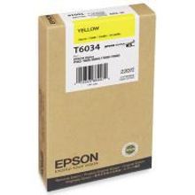 EPSON C13T603400 картридж с жёлтыми чернилами