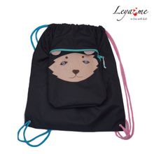 Leya.me Рюкзак - мешок с медведем в кармане STC-046