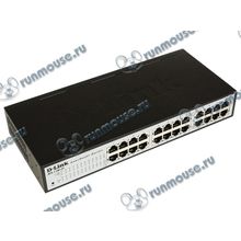 Коммутатор 1U 19" RM D-Link "DES-1100-24 A2A" 24 порта 100Мбит сек., управляемый (oem) [118711]