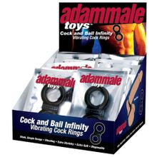 Topco Sales Эрекционное кольцо Adam Male Toys Cock   Ball Infinity P.O.P.