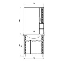 ASB-Mebel Мебель для ванной Алекса 80 L