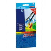 Alpino AQUALINE 12 цветов и кисточка Alpino (Альпино)