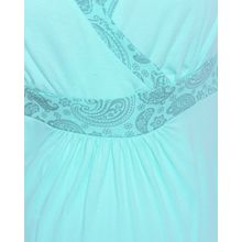 40 недель с шортами мятный