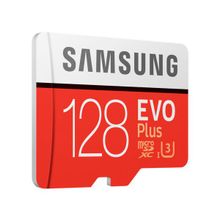 SAMSUNG Microsdxc evo plus 128 Гб class 10, uhs class 3, uhs-i (mb-mc128ha ru)