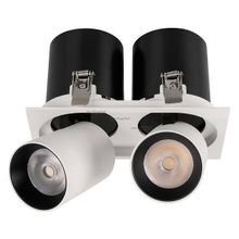 Arlight Встраиваемый светильник на штанге Arlight LGD-PULL-S100x200-2x10W White6000 (WH, 20 deg) 026193 ID - 448371